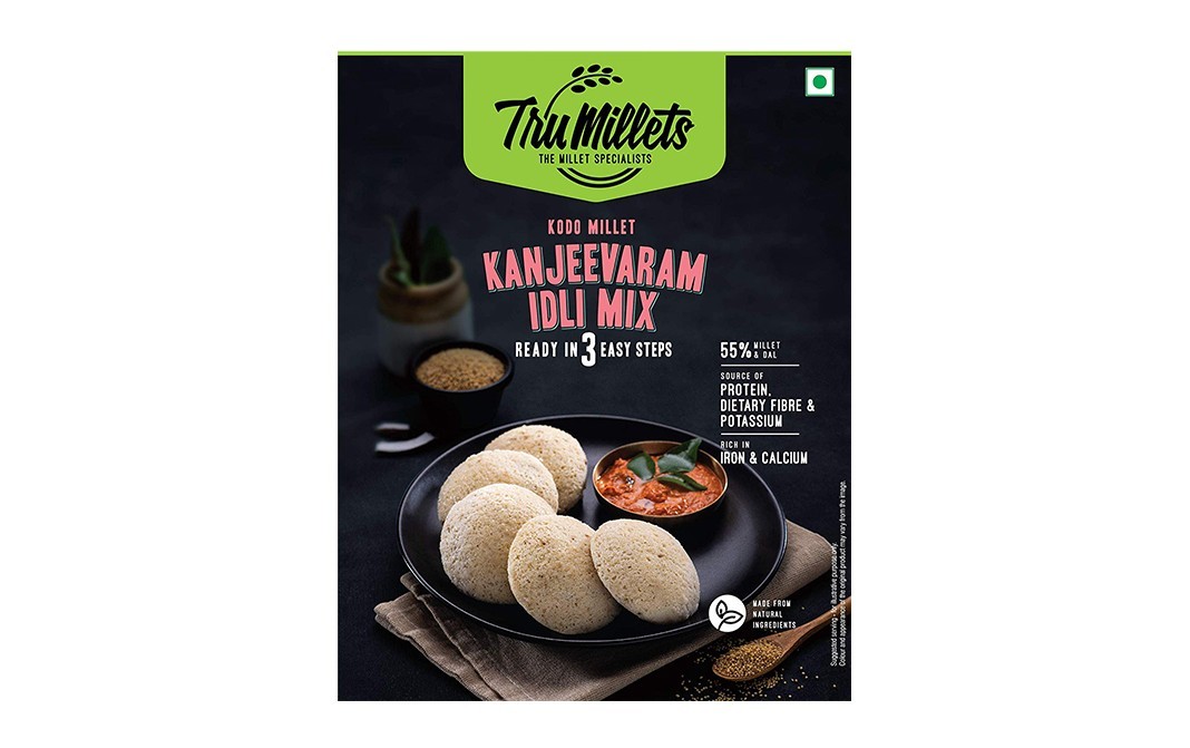 TruMillets Kodo Millet Kanjeeraram Idli Mix    Box  250 grams
